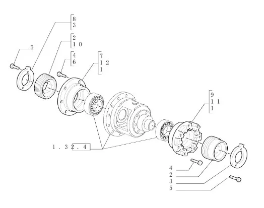 5198105 - Гайка кольцевая